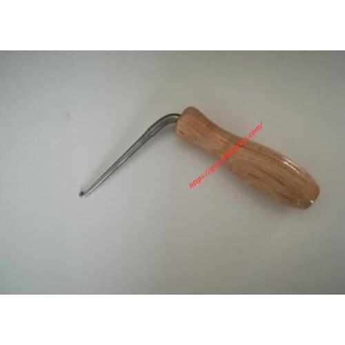 Piano tuning and maintenance tools, hooks for piano strings