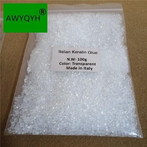Italian keratin keratine glue for hair extensions tools fussion iron clamp