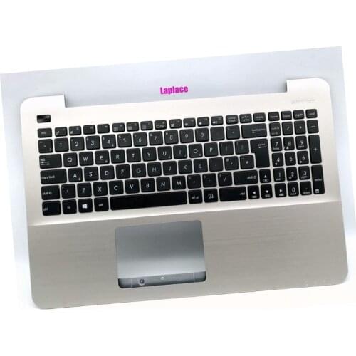 New UK keyboard for Asus X555BA X55BP X555QA X555QG X555SJ Gold Palmrest