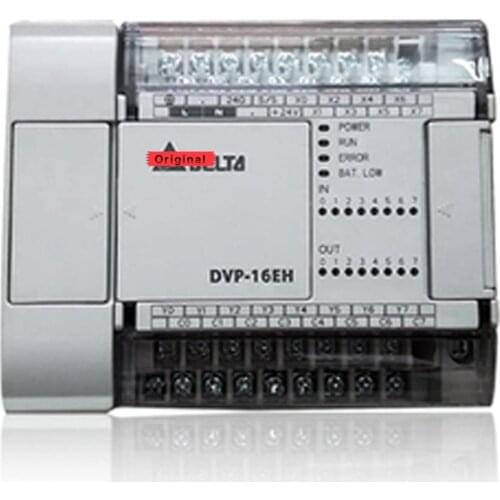 New Original DVP16EH00R3 PLC EH3 Series 100-240VAC 8DI 8DO Relay Output