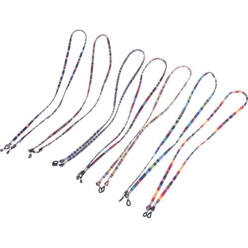 83XC Ethnic Style Sunglasses Eyewear Cotton Neck String Cord Retainer Strap Random Color