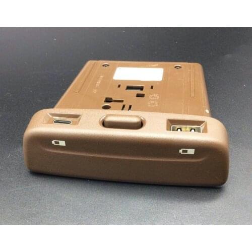 Brown / black for Mercedes Benz new E-class C200L GLC260 E200L E300L rear seat original USB charging hole connector