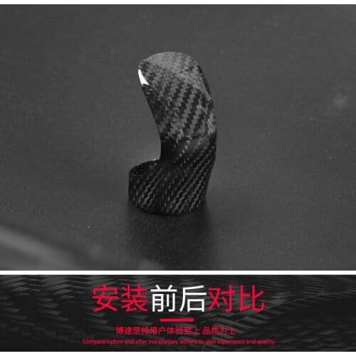 Fit for LEXUS NX RX RC ES IS GS LX570LS460 carbon fiber shift knob gear shift paddle lever gear head handball