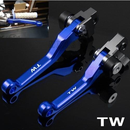 For Yamaha TW125 99-04/TW200 00-17/TW225 02-17 TW 125/200/225 CNC Motorcycle Dirt Pit Bike Motocross Pivot Brake Clutch Levers