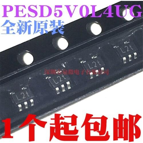 20PCS PESD5V0L4UG L2 SOT353