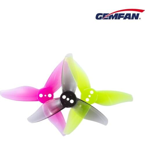 Gemfan Hurricane 2023 2X2.3X3 3-Blade Toothpick Propeller 1mm 1.5mm for RC FPV Racing Freestyle 2inch Toothpick Drones DIY Parts