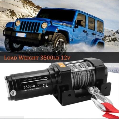 3500 lbs 1588 kg Rally UTV/ATV Electric Winch