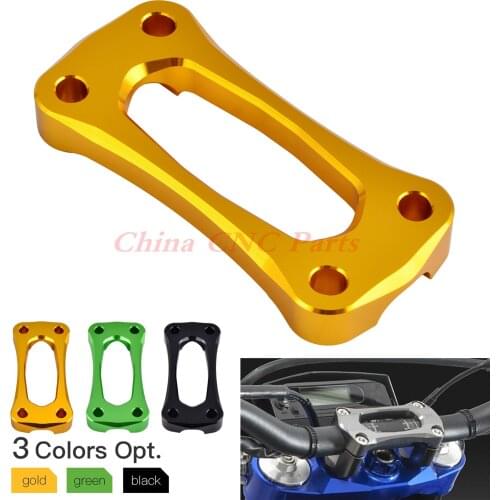7/8" CNC Handlebar Stabilizer Cover Clamp 22mm For Suzuki RM125 RM250 RMZ250 DRZ400S DRZ400R DRZ400SM
