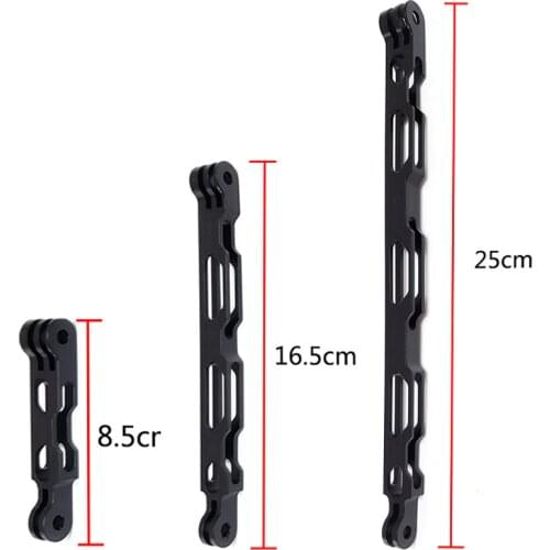 Aluminium Extension Rod Arm Lengthened Selfie Bracket With1/4 inch Tripod Adapter Set For insta360 One R X Gopro Max Camera