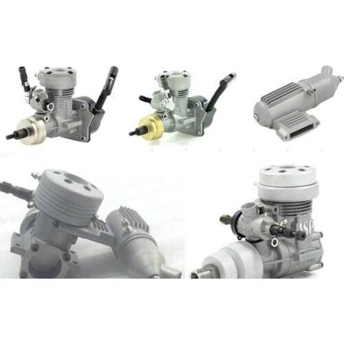 ASP 12MX 15MX 21M 40M 46M 2CC/2.5CC/3.5CC/6.5CC/7.5CC Nitro Marine Water cooled Engine with muffler For RC Boat/Ship via GO28 25