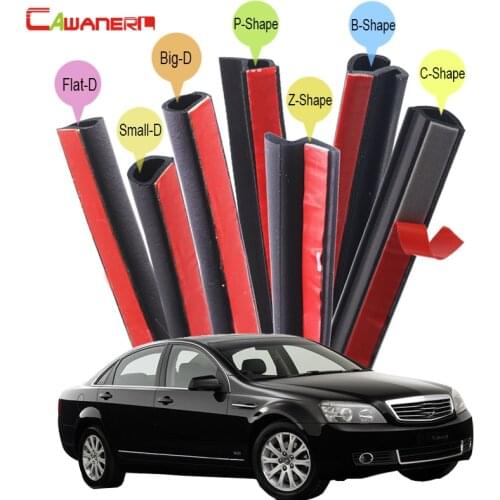 Cawanerl Rubber Car Seal Sealing Strip Kit Weatherstrip Seal Edge Trim For Holden Epica Monaro Sportwagon Ute Statesman