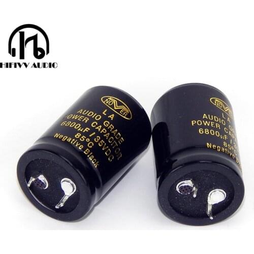 Hifi 6800uF 35V power amplifier Electrolytic capacitor for sk3875 lm1875 preamplifier capacitor