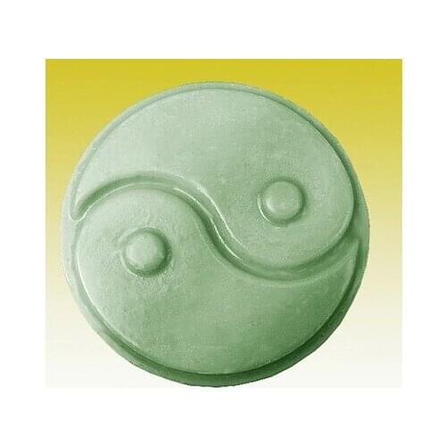 Tai Chi Mold Silicone Handmade Soap Mold Fondant Cake Decoration Mold Traditional Silicon Aroma Stone Moulds Chinese Silicone Ru