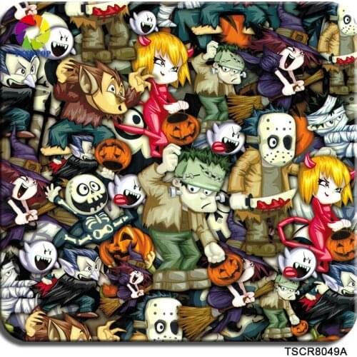 TSCR8049 1m*10M Size water transfer cartoon design hydrographics film dipping film