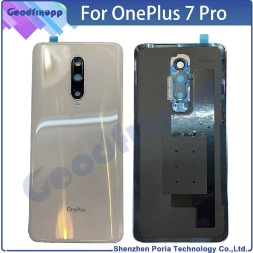 Original For OnePlus 7 Pro 1+7 Pro 1+ 7Pro GM1910 GM1911 GM1913 Battery Cover Rear Back Door Of The phone Case Back Cover