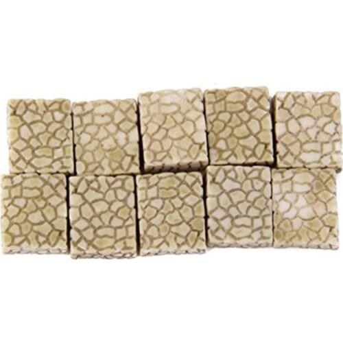 WINOMO 10pcs Miniature Fairy Garden Ornaments Resin Stone Pavement Miniaturas Decorativas Mini Stone Miniatura Decoracion Decor