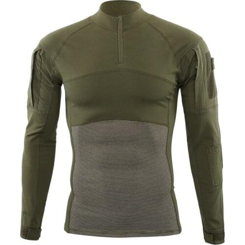 Men Summer Tactical T-shirt Army Combat Airsoft Tops Long Sleeve Military tshirt Paintball Hunt Camouflage Clothing 5XL