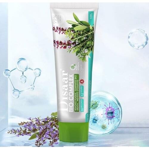 Natural SageTeeth Whitening Toothpaste Oral Hygiene Antibacterial Toothpaste Tooth Cleaning Removes Stains Oral Care