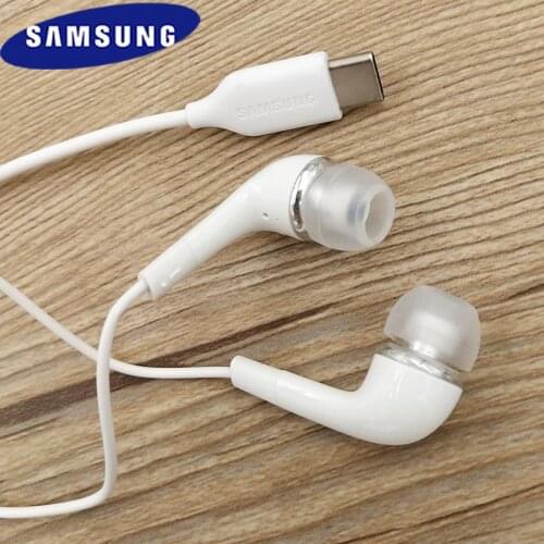 Samsung S20 Plus Type C Earphones In-ear Wired Mic Volume Control USB-C Headset For Galaxy S20 Ultra S21 S20 FE Note 10 10+ A90