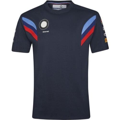 New Latest Motorcycle T-Shirts Motorrad For BMW ADVENTURE Mens Short Motorbike Quick dry Moto Team