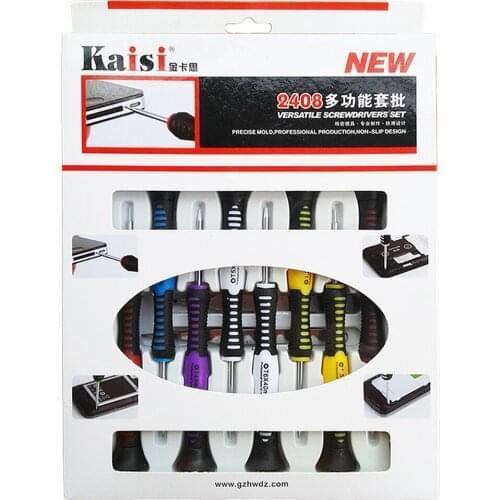 Opening Repair tools Kit 16 in 1 model 2408 Multitul mobile phone repair tool Screwdriver Set kit for Mobile Phone 50set/lot