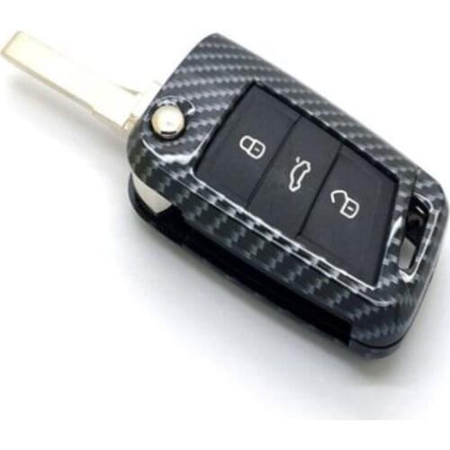 For Volkswagen Golf 2020 Tharu Fold Car Key Case Cover Shell Bag