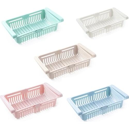 Type Refrigerator Container Box FoodFruit organizer Storage tray kitchen Basket Fridge organizer refrigerator Retractable drawer
