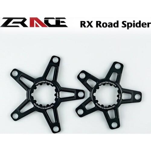ZRACE RX Road Direct Mount Spider for SRAM 3 Screw Crank, SRAM Direct Mount Crank to BCD110 / BCD130 5 Bolt Chainrings