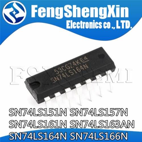 10pcs/lot SN74LS161N SN74LS161AN HD74LS161P HD74LS161AP 74LS161 DIP-16 BCD DECADE COUNTERS/ 4-BIT BINARY COUNTERS