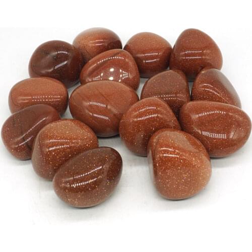Red Goldstone Sand Tumbled Stone Gemstone Rock Mineral Crystal Healing Chakra Meditation Feng Shui Decor Collection