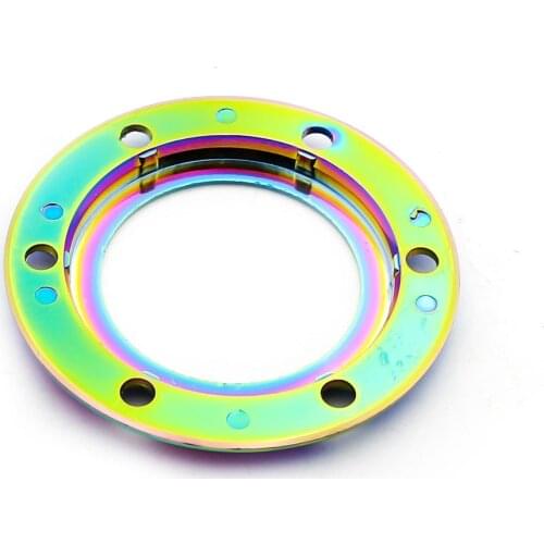 1PC Steering Wheel Horn Cover Brand New Universal Steering Wheel Horn Button Retainer Ring Chromatic Colour