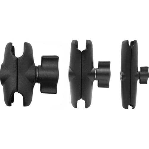 Double Socket Arm Clamp Joint Connecting Camera Arm Holder Bike Motorcycle Phone Holder Accessories 6cm 9cm 15cm