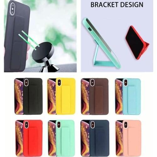Magnetic Holder Phone Case For Samsung J4 J6 S10 Plus Note 10 E Pro A20 A30 A40 A50 A60 A70 M10 M20 M30 M40 Wrist support coque