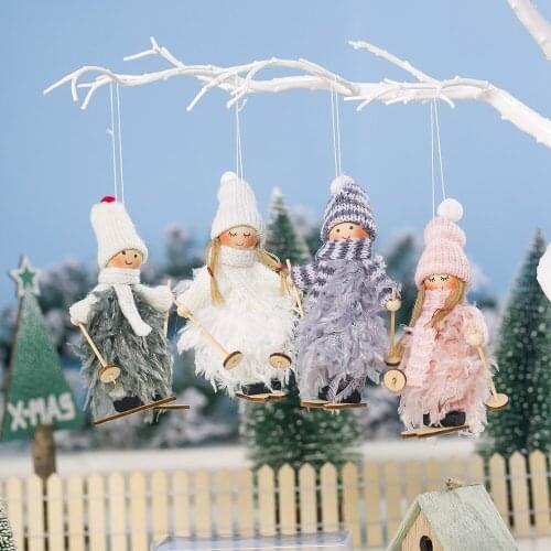 Lovely Chic Christmas Snowman Hanging Ball Doll Party Decoration Xmas Tree Pendant For Christmas