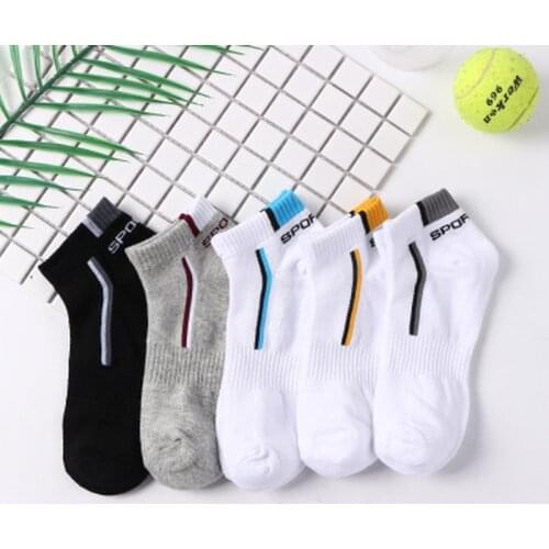 1 Pair High Quality Sports Socks Men Ankle Socks Breathable Cotton Sports Socks Mesh Casual Athletic Summer Thin Cut Short Size