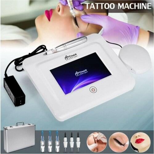 New Artmex V11 Pro Digital Eyebrow Lip Tattoo Machine Permanent Makeup Micro-needle Therapy Device MTS PMU System