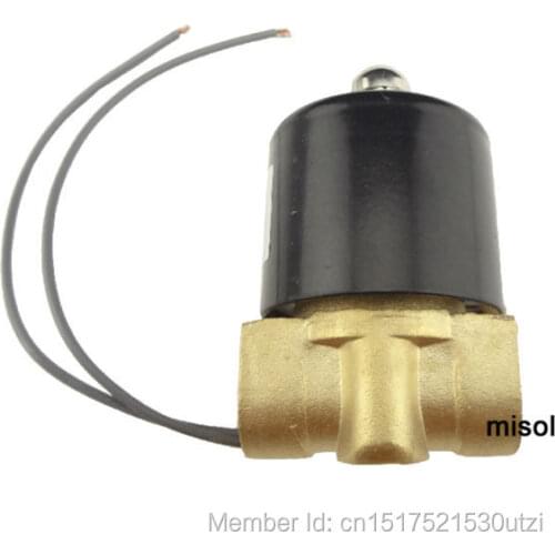 New DC 24V Electric Solenoid Valve G3/4"(BSP) for Air Water Gas Diesel