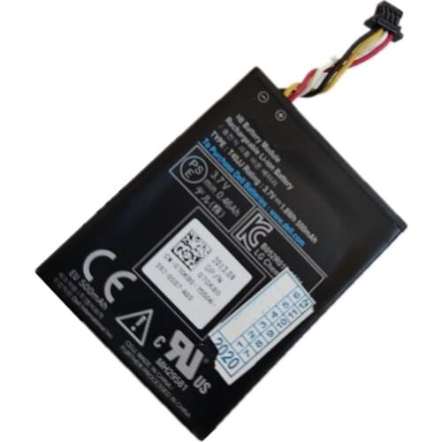 Origina T40JJ 70K80 070K80 H132V 0H132V Battery 3.7V 1.8Wh 500mAh For Dell PERC RAID H710 H730 H810 H830 PowerEdge