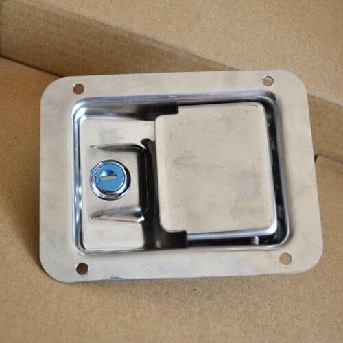 Truck Engineering Vehicle Lock Trailer Door Knob Hardware Electric Cabinet Fire Box Pull Tool case Industrial Equipment Handle