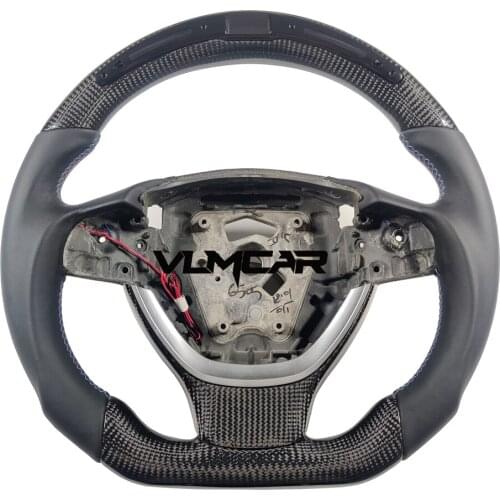 Carbon fiber steering wheel with led display for BMW 5 series F10 /All BMW models can be customized