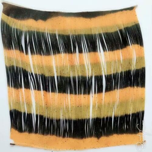 Fishing Lure Silicone Skirt Layers,Silicone Skirt Material for Tackle Craft, DIY Spinner, Rubber Jigs, Buzzbait--223