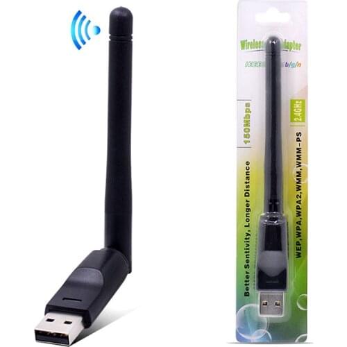 150Mbps USB Wifi Adapter 2.4GHz mini USB Wifi Receiver Wireless Network Card USB2.0 wi-fi High Speed Antenna Wifi Adapter for pc