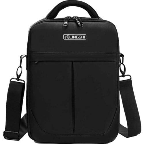 EVA Hard Drone Storage Bag Portable Single Shoulder Bag For DJI FPV Drone Shock-Proof Large Capacity Storage Messenger Bag