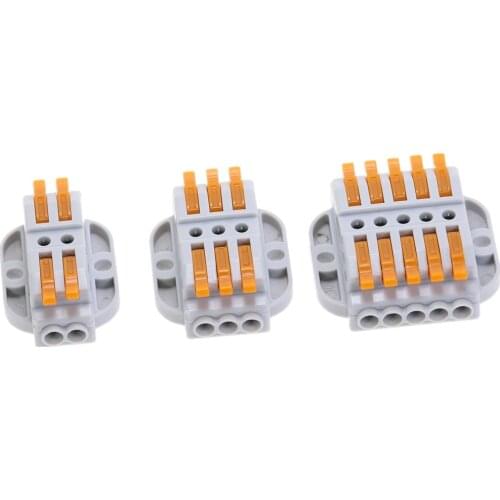 10Pcs Terminals Block Electrical Wire Connector substitute for TB Cable Connector PCT-222