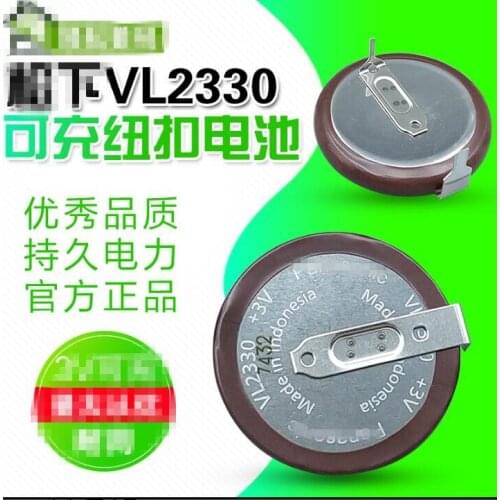 60PCS Brand new original Japanese button battery VL2330 3V50MAH VL2330/1HFE