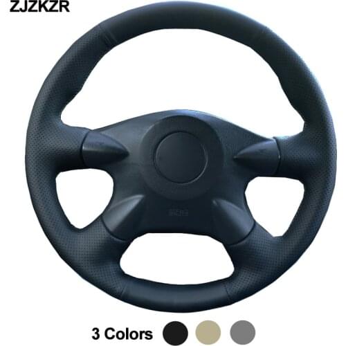 Car Auto Steering-Wheel Cover For Nissan Almera N16 Pathfinder 2003-2004 Primera Paladin X-Trail 2001-2006 Renault Samsung SM3