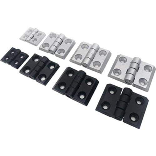 1 pcs 2020/3030/3040/4040 Zinc Alloy Door and Window Hinges for Industrial 2020/3030/3040/4040 Aluminum Profiles