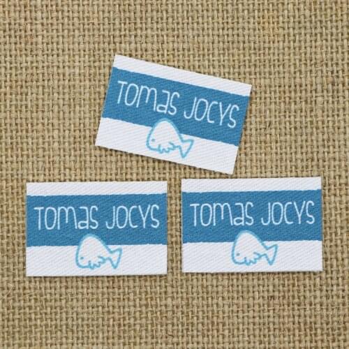 66 pieces Ironing Labels, Logo or Text, Personalized Brand , Clothing Labels, Custom Design, Fabric tags (YT64)