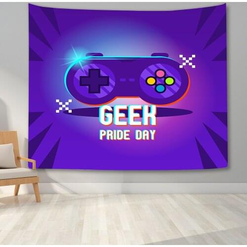 Games Tapestry Wall Hanging Game Console Tapestry Video Game Gamepad Wall Tapestry for Kids Boys Teens Gamer Wall Art Decor