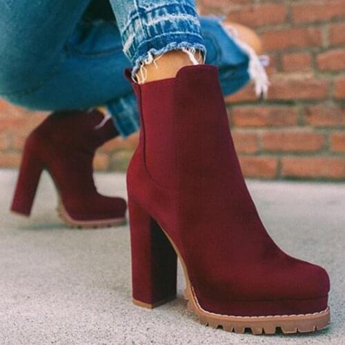 Leopord Sexy Heeled Ankle Boots Wedges Chelsea Boots Large Size High Heels Women Shoes Female Boot Spring/Autumn 2021 New